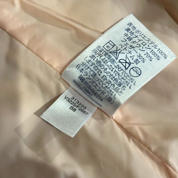 Lands End Pink Puffer Vest - L Pearl Pink - Picture 9 of 13